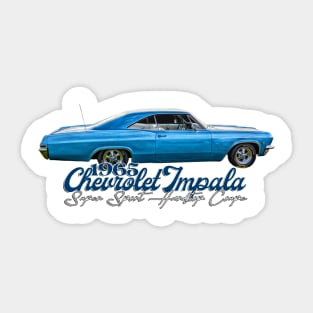 1965 Chevrolet Impala Super Sport Hardtop Coupe Sticker